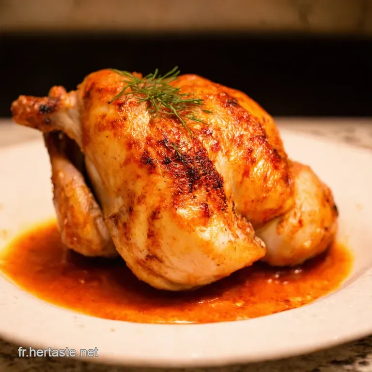 Poulet Marin&eacute; &Agrave; La Plancha Secret De Tendret&eacute; presentation