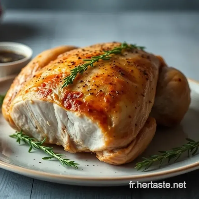 Poulet R&ocirc;ti &agrave; la R&ocirc;tissoire : Un Classique Fran&ccedil;ais Incontournable