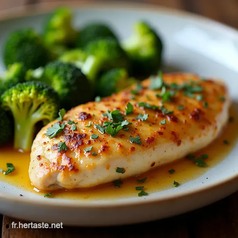 Poulet Saut&eacute; au Brocoli Express