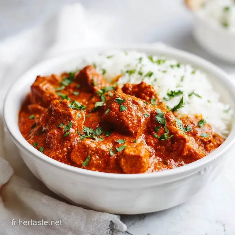Poulet Tikka Masala Maison: Fondant et Velout&eacute;
