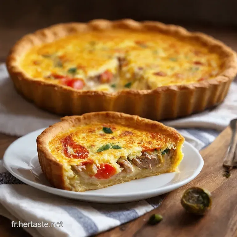 Quiche Au Thon Et Tomate the Perfect Parisian Picnic presentation