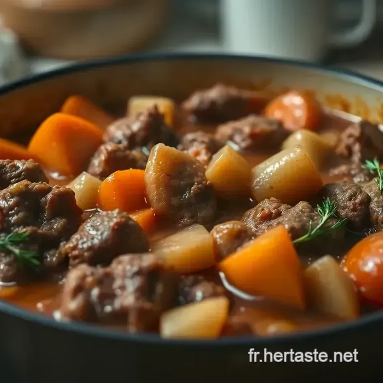 Rago&ucirc;t Traditionnel en Cocotte : Le Confort Culinaires &agrave; la Fran&ccedil;aise