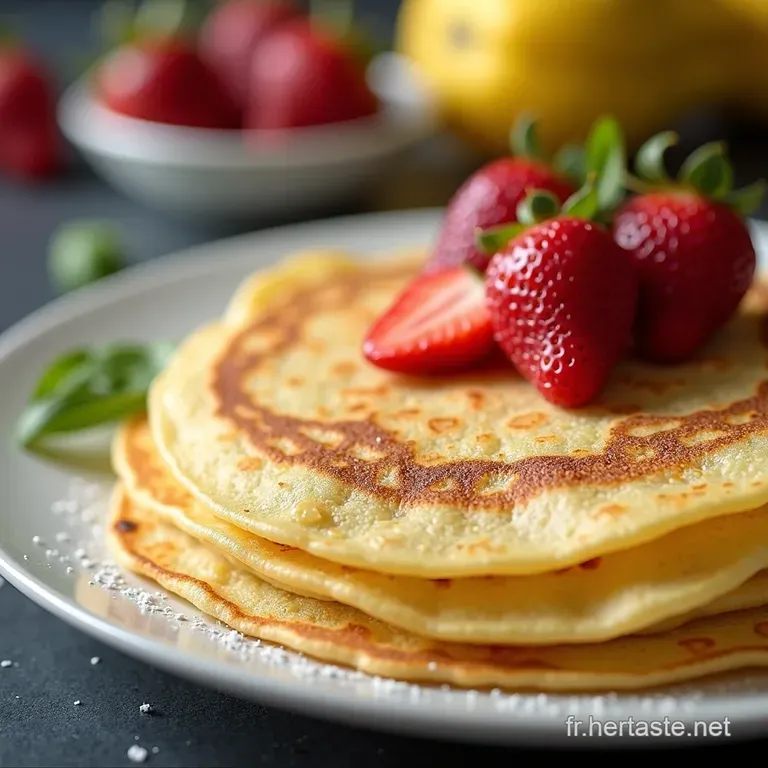 Les Cr&ecirc;pes Parfaites L&eacute;g&egrave;res Souples et Inratables