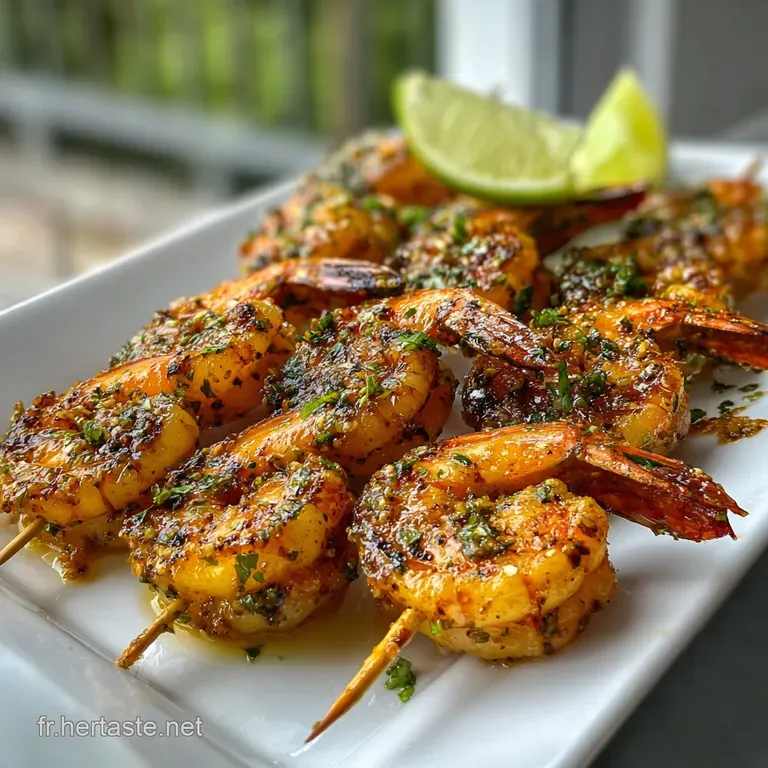 Crevette Ap&eacute;ro Miel et Piment (19 Min)