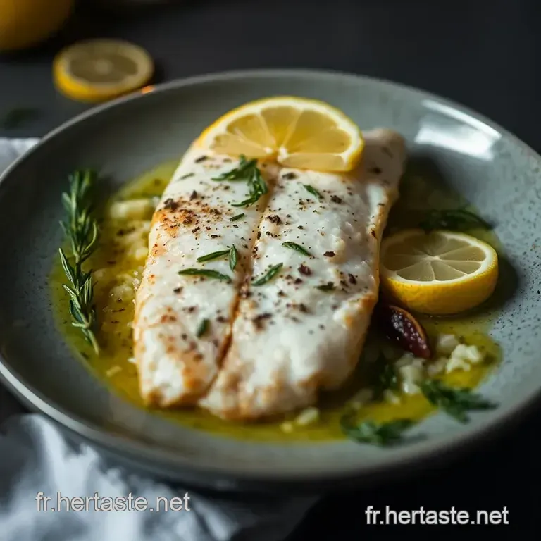 Recette De Cuisson Dorade Coryph&egrave;ne &Agrave; La Po&ecirc;le presentation