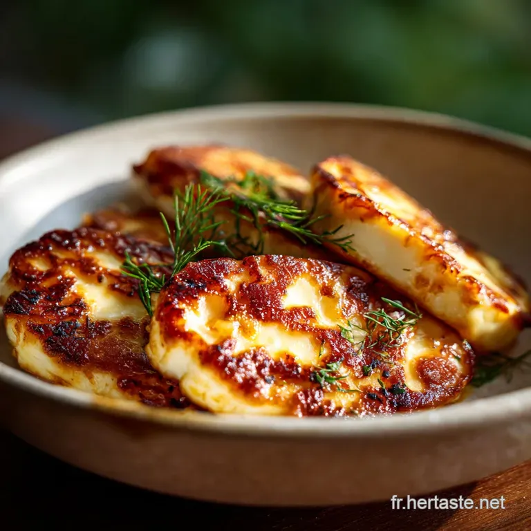 Recette de Halloumi Grill&eacute; Express au Miel