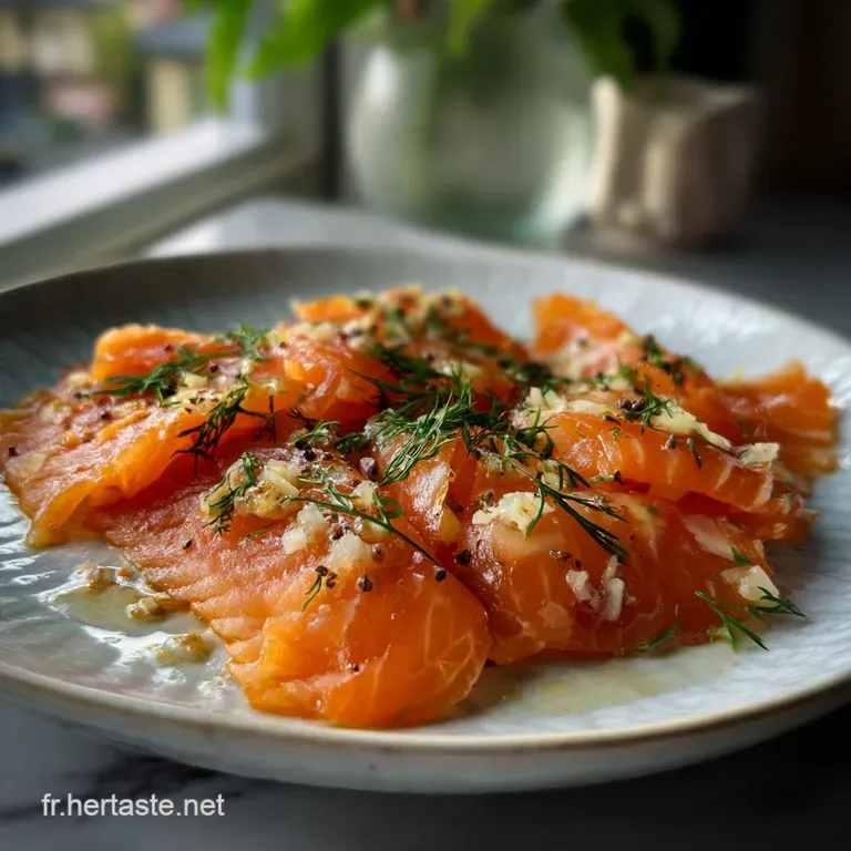 Recette Saumon Gravlax Traditionnelle Facile