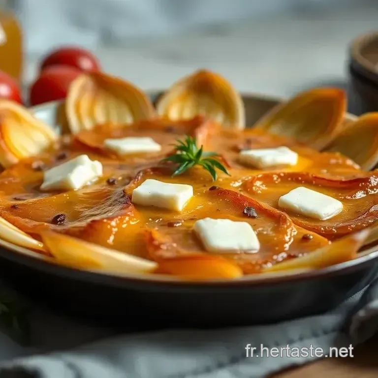 Recette Tatin d&rsquo;Endives Caram&eacute;lis&eacute;es au Fromage de Ch&egrave;vre