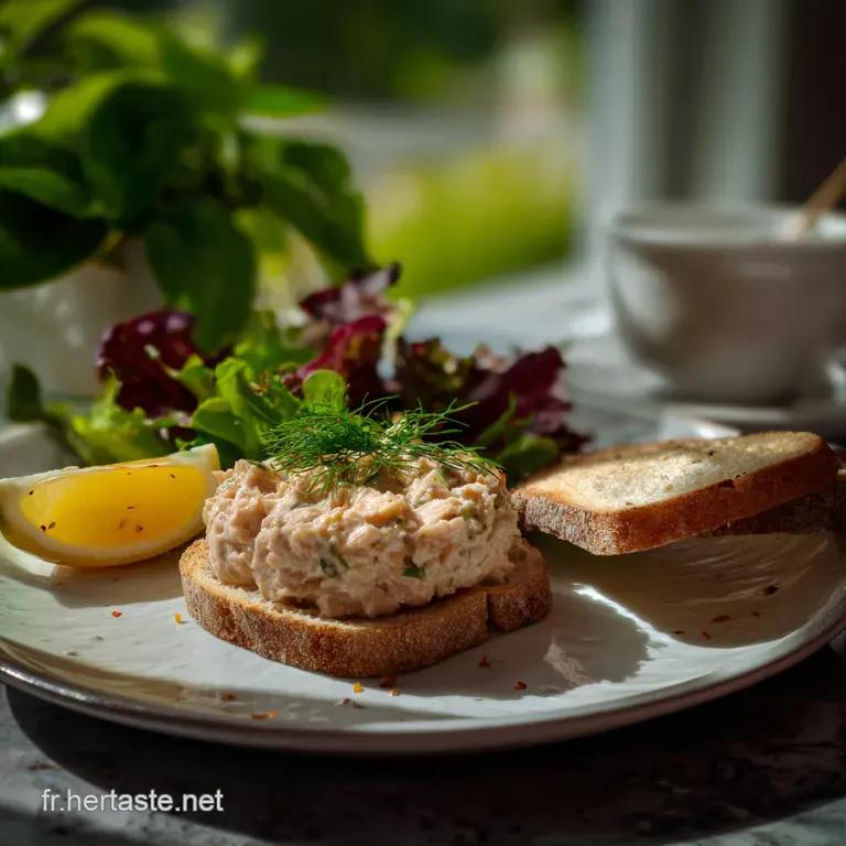Rillettes De Thon Lgre Plat Et : L&rsquo;Onctuosit&eacute; Citronn&eacute;e