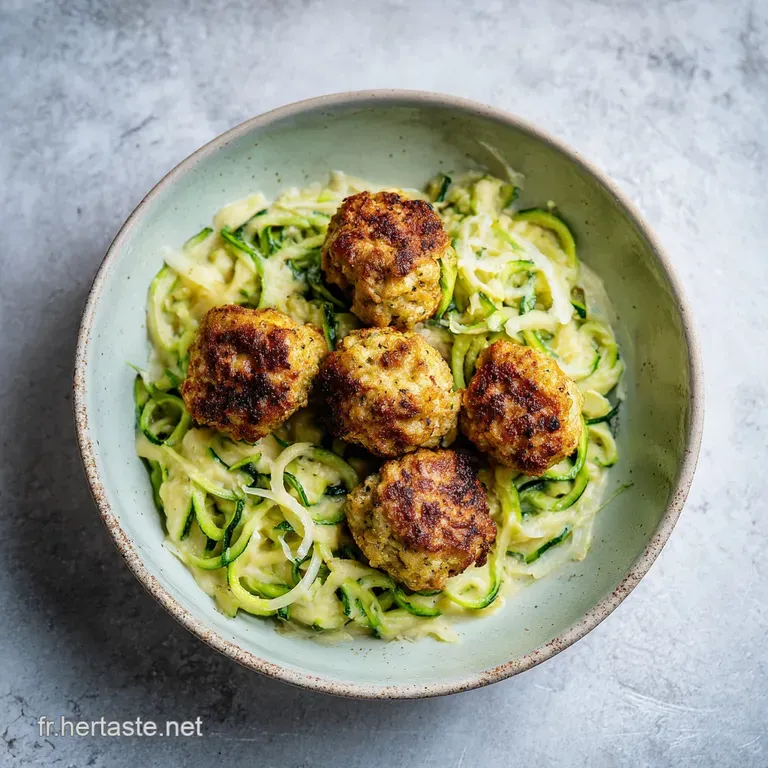 Risotto De P&acirc;tes Aux Boulettes Croustillantes