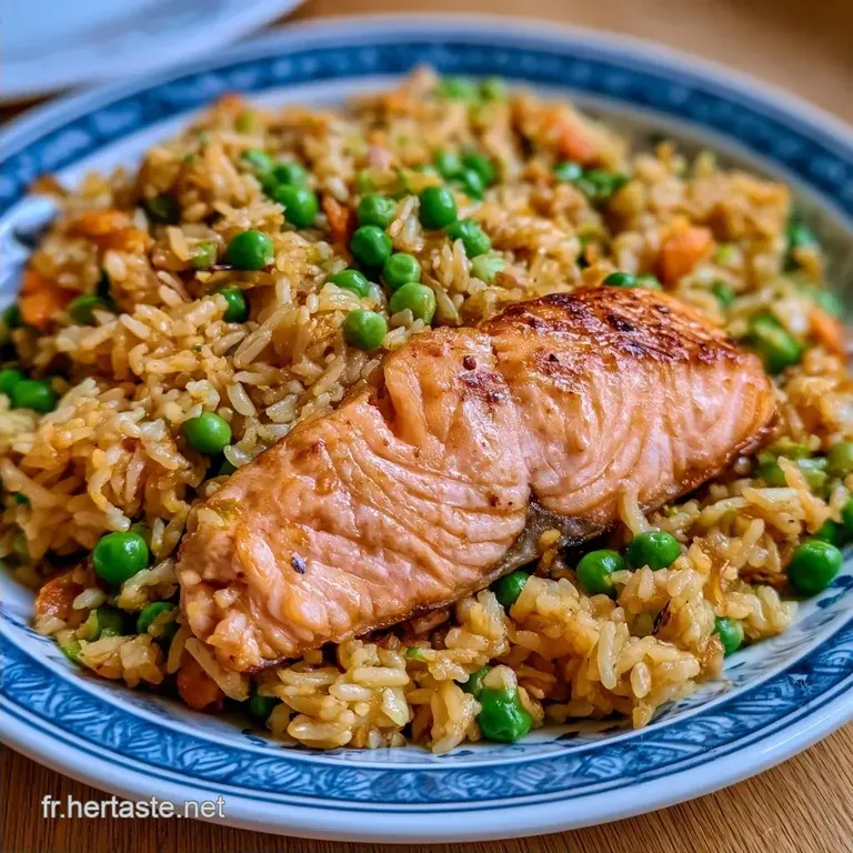 Riz Au Saumon: Version Asiatique