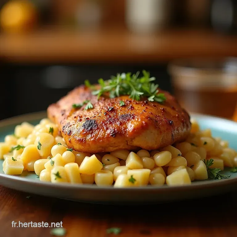 Riz Express Au Poulet Et L&eacute;gumes presentation