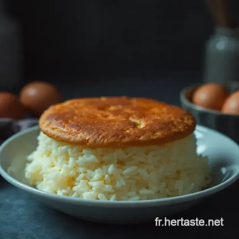 Riz Souffl&eacute; Savoureux : Un Voyage C&eacute;leste en Textures