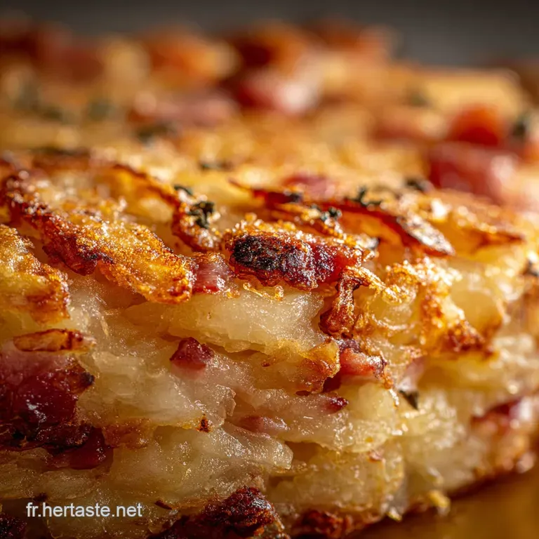 R&ouml;stis De Pommes De Terre Aux Lardons La Recette Secr&egrave;te Pour Un Croustillant Parfait presentation