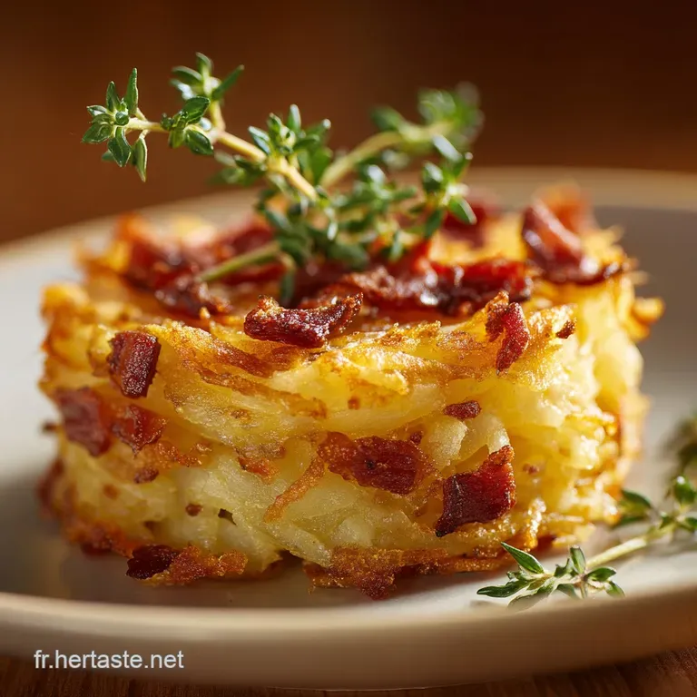R&ouml;stis de Pommes de Terre aux Lardons La recette secr&egrave;te pour un croustillant parfait