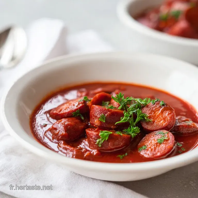 Rougail Saucisse de la R&eacute;union aux Saveurs &Eacute;pic&eacute;es