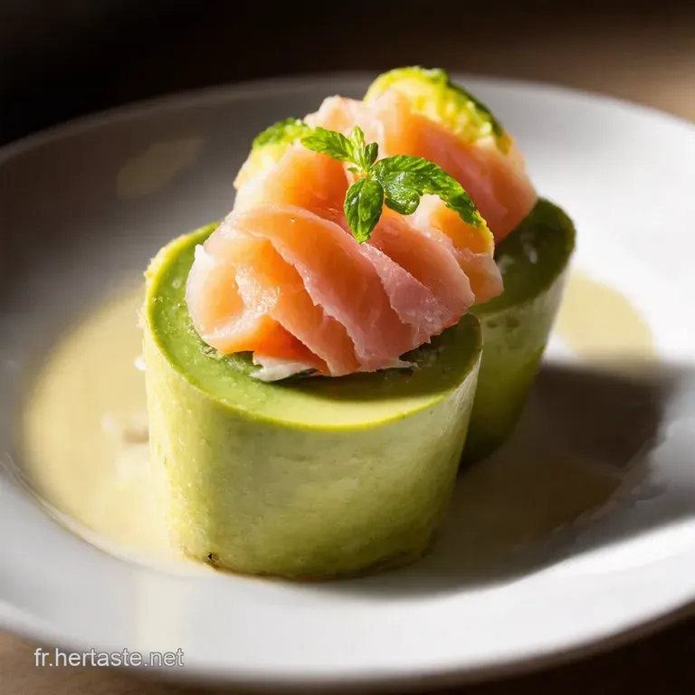 Rouleaux AvocatSaumon LAp&eacute;ro Chic et Facile