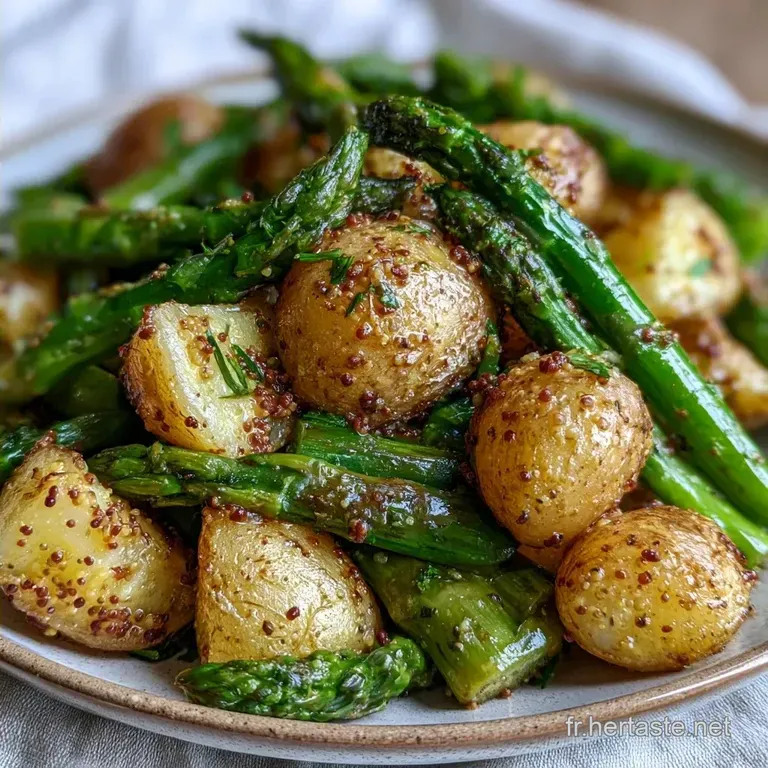 Salade Asperges Et Patates: Fondante et Croquante