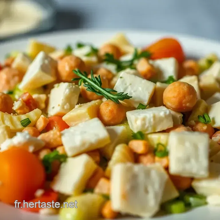 Salade Compos&eacute;e de Ch&egrave;vre Chaud et Noisettes