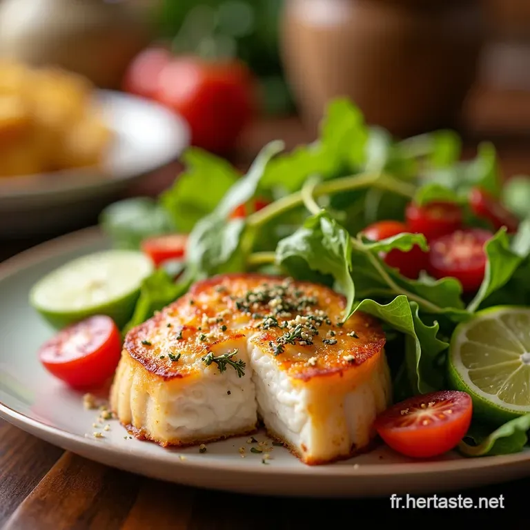 Salade De Merlu Fra&icirc;cheur L&eacute;t&eacute; Dans Votre Assiette presentation