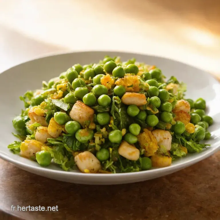 Salade De Pois Chiches Soleil presentation
