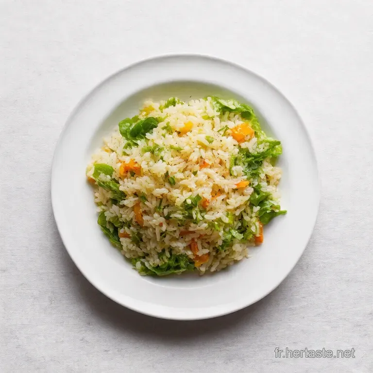 Salade de Riz Compos&eacute;e