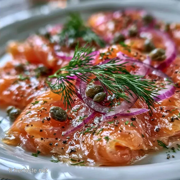 Salade De Saumon Aux Capres au Saumon Fum&eacute;