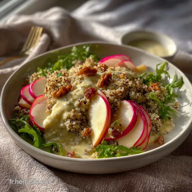 Salade Detox la Sauce au Yaourt: Fra&icirc;cheur et Sati&eacute;t&eacute;