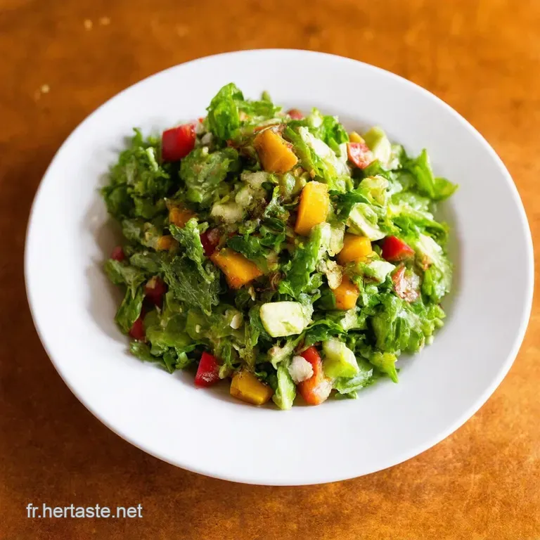 Salade Dhiver Revigorante Un &Eacute;clat De Soleil Dans Votre Assiette presentation
