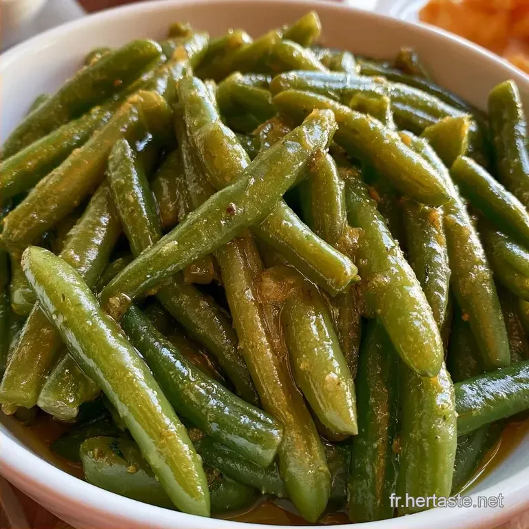 Salade Fra&icirc;che De Haricots Verts au Vinaigre de Cidre