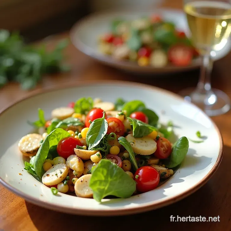 Salade Ni&ccedil;oise R&eacute;v&eacute;l&eacute;e Fra&icirc;che Sans Gluten presentation