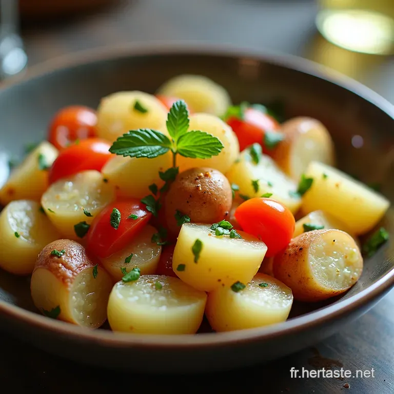 Salade Pi&eacute;montaise Authentique Bien Plus Quune Simple Salade de Patates