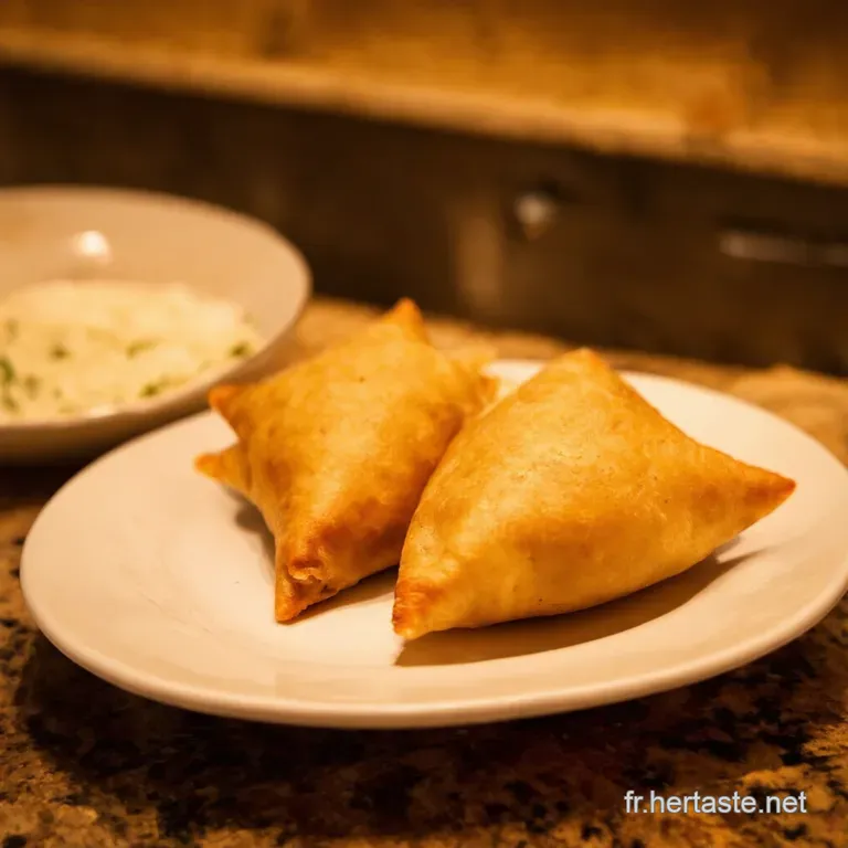 Samosas &Agrave; La Tortilla Croustillants Express presentation