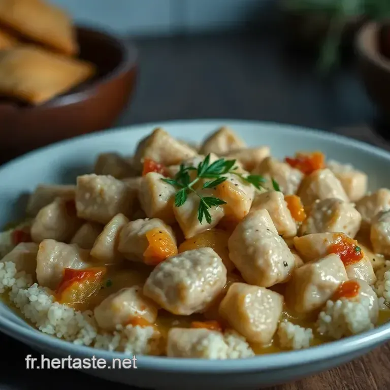 Samoussas Croustillants au Poulet &Eacute;pic&eacute;