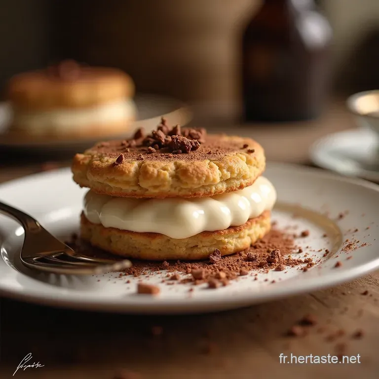 Le Glacebiscotti Maison Sandwich Cr&egrave;me Glac&eacute;e Et Biscuits Croustimoelleux presentation