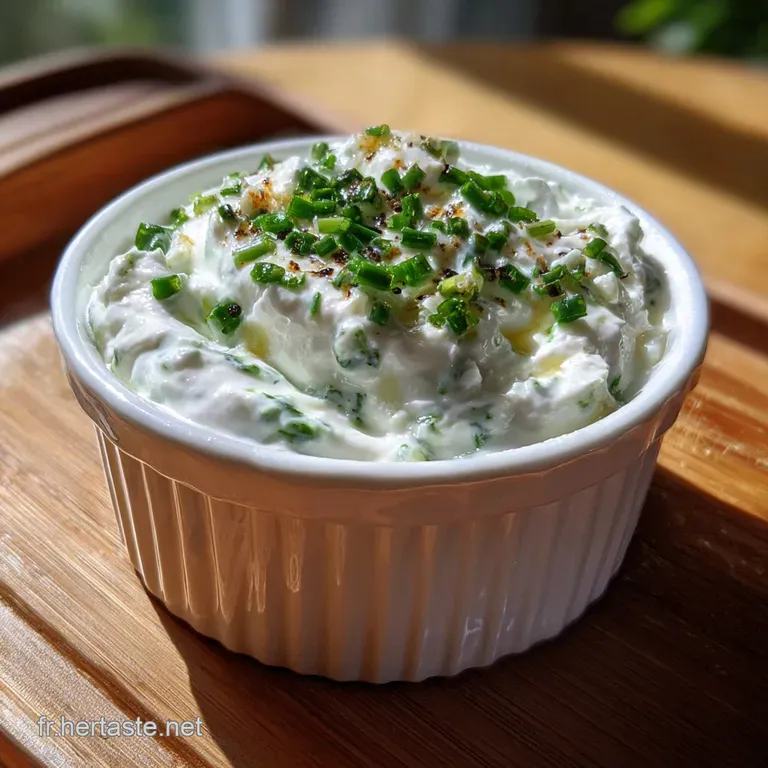 Sauce Fromage Blanc Ciboulette Plat et : La Recette