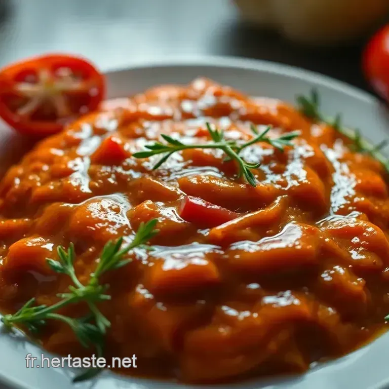 Sauce Piquante pour la Langue de Bœuf : Une Touche Épicée de Tradition