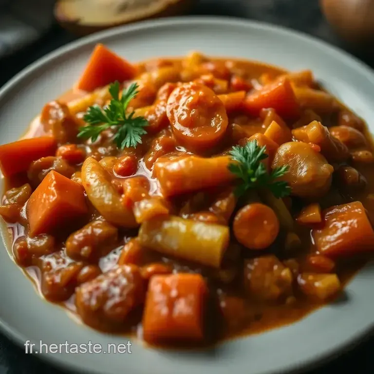 Sauce Piquante L amie Parfaite De La Langue De Boeuf presentation