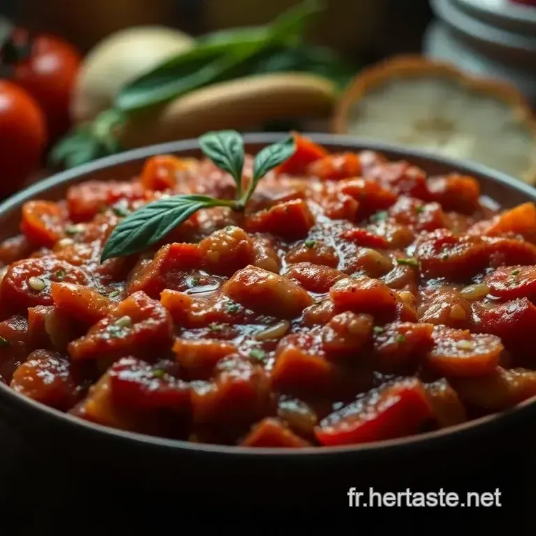 Sauce Tomate aux Aubergines