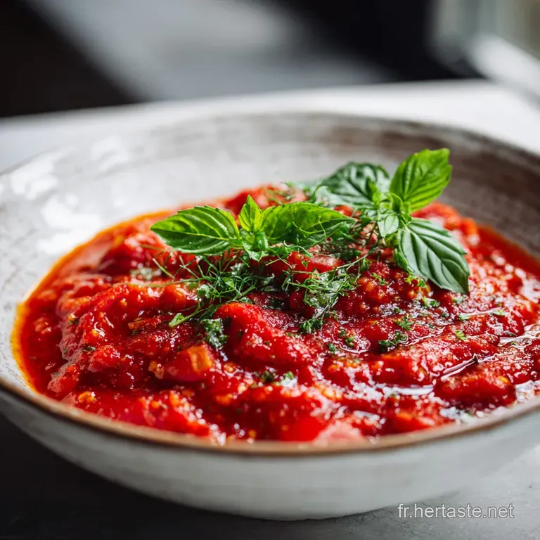 Sauce Tomate Recette Italienne Maison