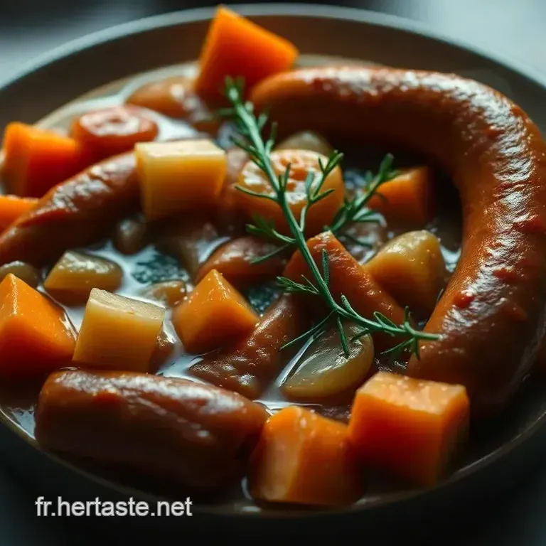 Saucisse de Morteau &agrave; la Mode Fran&ccedil;aise: La Recette Authentique