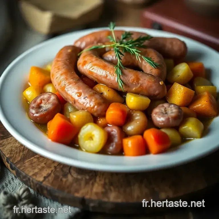 Saucisse De Morteau: La Tradition De Franche-Comt&eacute; &Agrave; Votre Table presentation