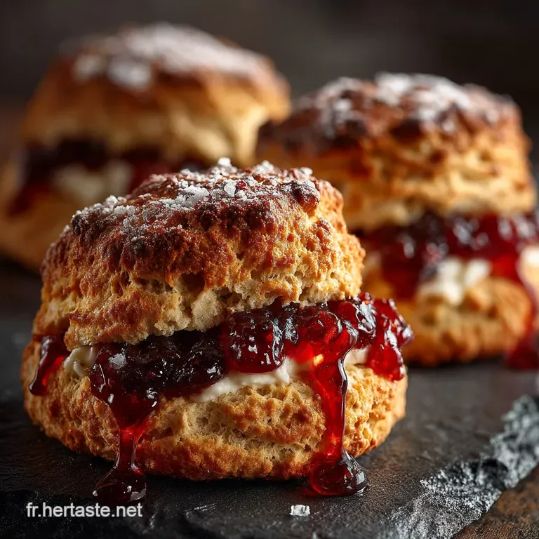 Scones Express Feuillet&eacute;s Le Croustillant Britannique &agrave; la Fran&ccedil;aise