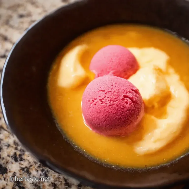 Sorbet Aux M&ucirc;res Sauvages Un Go&ucirc;t D&eacute;t&eacute; Inoubliable presentation