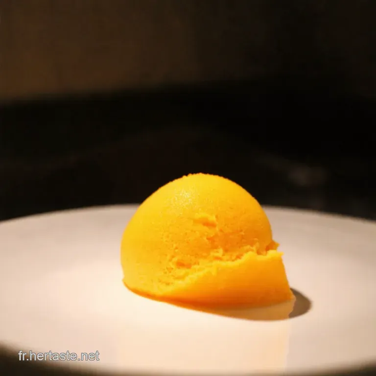 Sorbet Exotique Une &Eacute;vasion Tropicale presentation