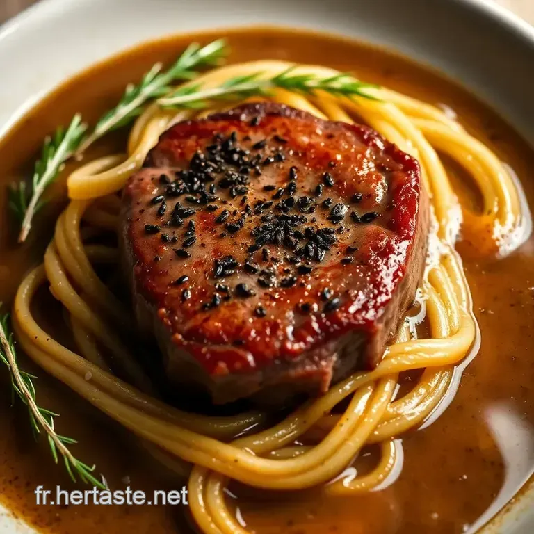 Steak Au Poivre : Un Classique De La Gastronomie Fran&ccedil;aise presentation