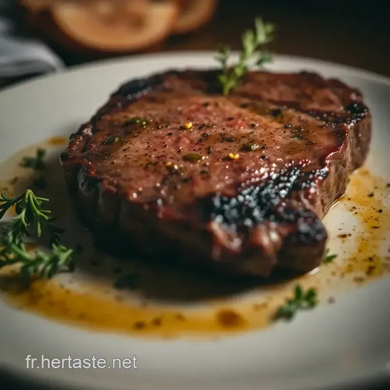 Steak Hach&eacute; Parfait: La Cuisson Ma&icirc;tris&eacute;e presentation