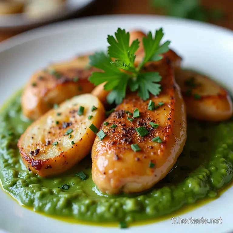 Supr&ecirc;mes de Poulet R&ocirc;tis aux Herbes de Provence et sa Pur&eacute;e de C&eacute;leriRave Express