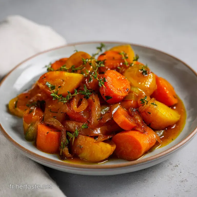 Tajine de L&eacute;gumes d Hiver aux &Eacute;pices : Texture Velout&eacute;e