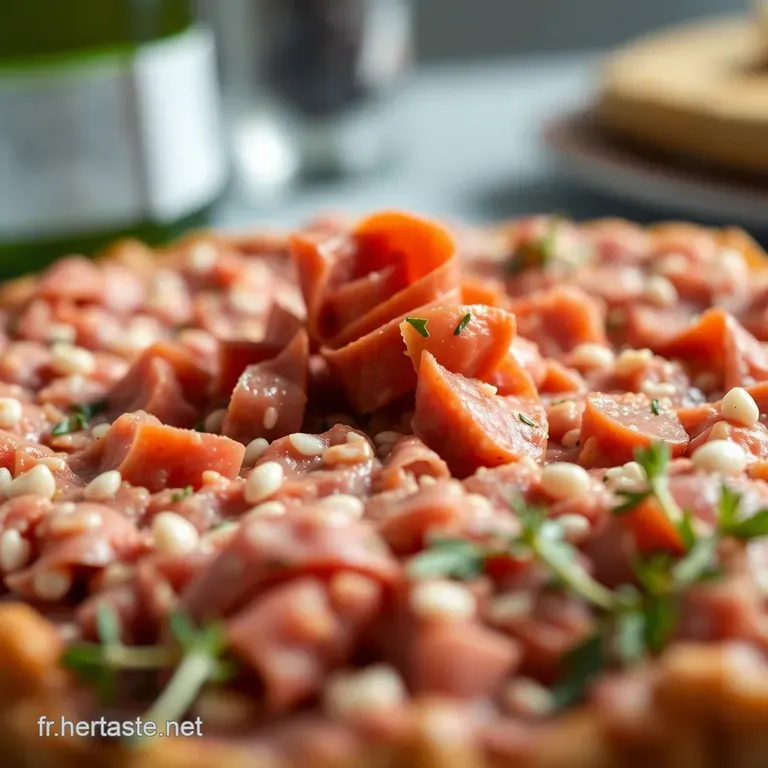 Tartare de Saucisson : L Ap&eacute;ro Fran&ccedil;ais Minute